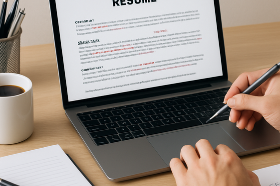 Proofreading for Resume and Cover Letter Services illustration