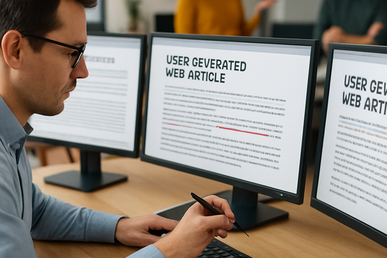 Proofreading Job Boards and Content Review Sites illustration