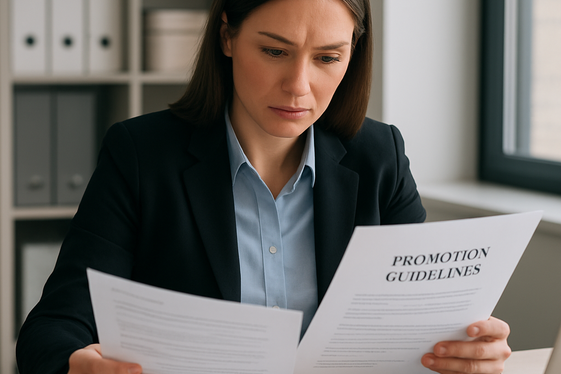 Understand Your Company’s Promotion Criteria illustration