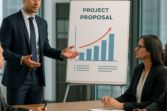Take Initiative on High-Impact Projects illustration