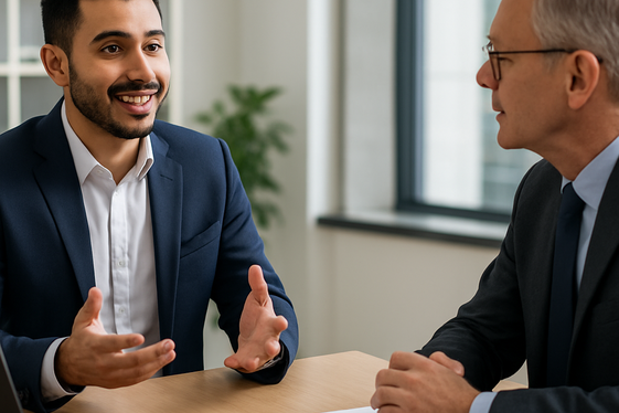 Communicate Your Career Goals Clearly illustration