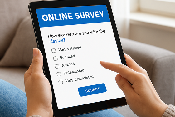 Online Survey Participant illustration