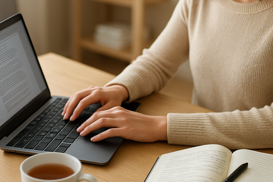 Freelance Content Writer illustration