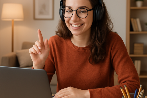 Online Tutor for K-12 Students illustration