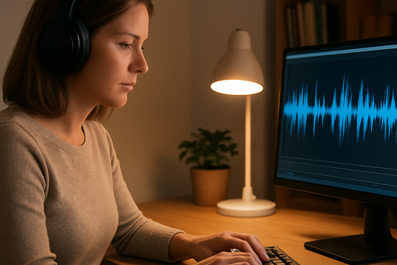 Virtual Transcriptionist illustration