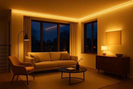 Smart Lighting Solutions for Evening Comfort illustration