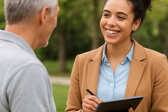 Survey Interviewer: Casual Conversations and Data Collection illustration