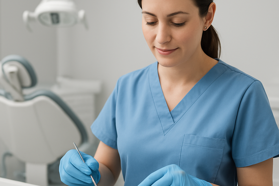 Dental Hygienist: Health Care with Predictable Hours illustration