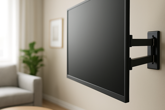 Install a Pivoting or Swivel TV Mount for Flexibility illustration
