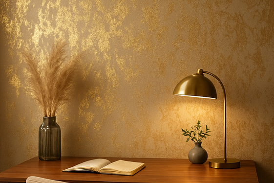 Metallic Accents to Reflect Light Creatively illustration