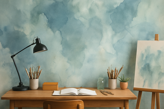 Abstract Watercolor Prints for Artistic Flair illustration