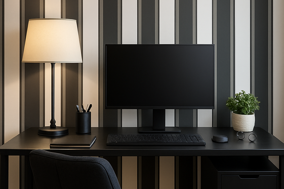 Monochrome Patterns for Sophisticated Simplicity illustration