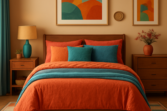 Mix Warm and Cool Tones for Balanced Energy illustration
