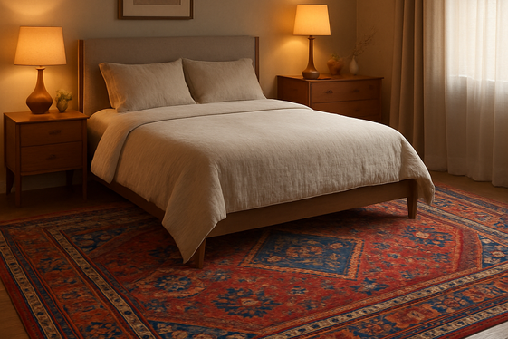 Add Colorful Rugs to Define Your Space illustration