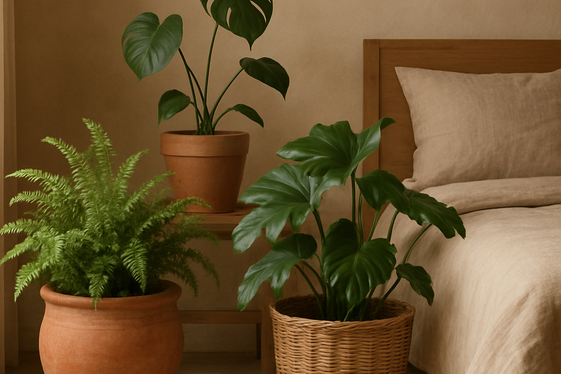 Using Planters with Natural Materials illustration