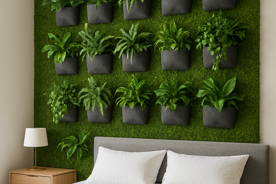 Integrating Vertical Garden Walls for Style illustration