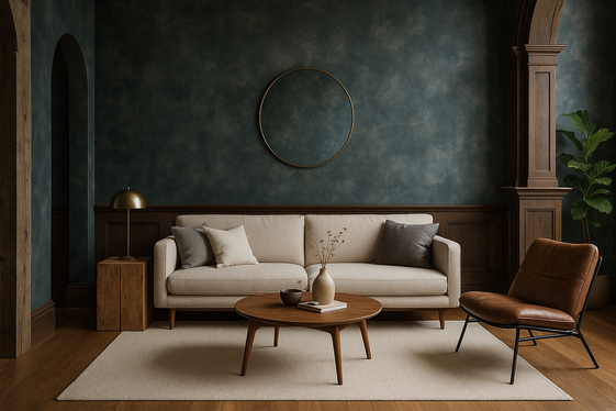 Create a Focal Point with an Accent Wall illustration
