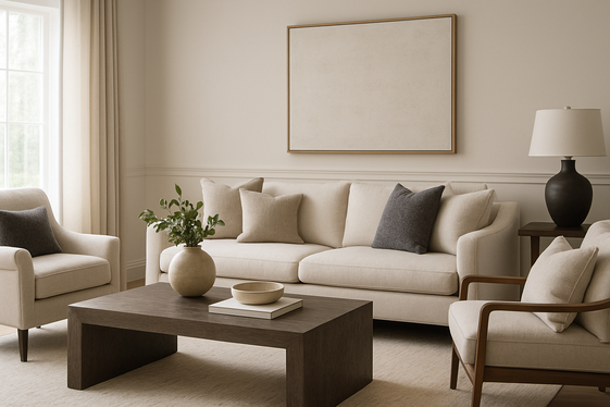 Design with Comfortable and Stylish Seating illustration