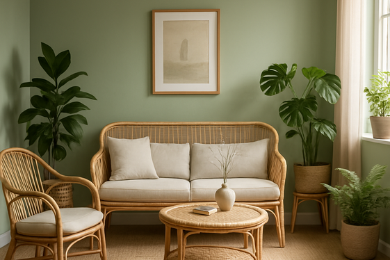 Soft Sage Green to Calm Your Space illustration