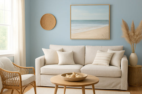 Powder Blue for Relaxing Vibes illustration