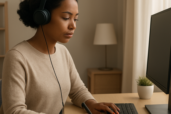 Transcription Virtual Assistant Roles for Beginners illustration