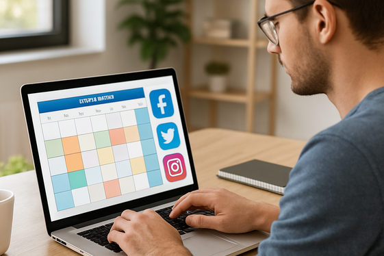 Social Media Virtual Assistant Roles for Entry-Level Workers illustration
