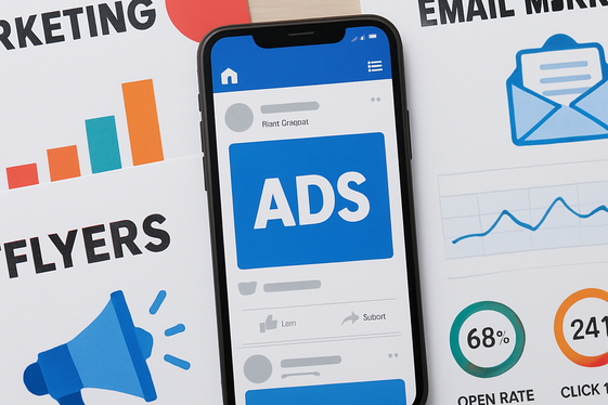 Integrate Facebook Ads with Other Marketing Channels illustration