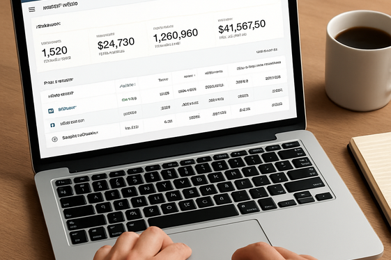 Master Facebook Ads Manager Interface illustration