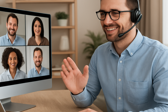Remote Customer Success Manager illustration