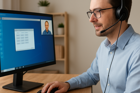 Remote Technical Support Specialist Roles illustration