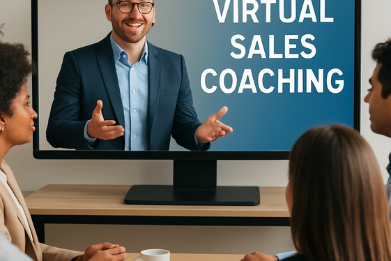 Virtual Sales Trainer Responsibilities illustration