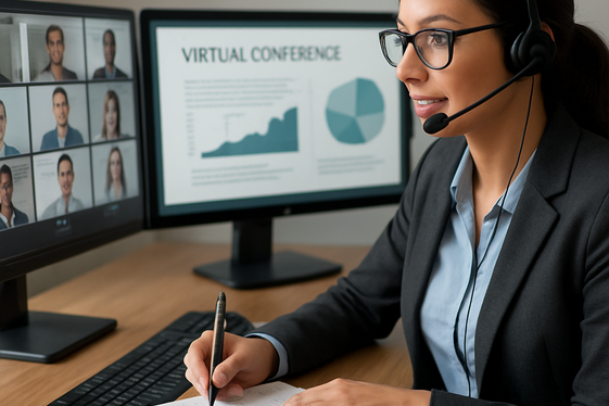 Remote Event Coordinator Positions illustration
