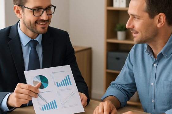 Seek Professional Financial Advice illustration