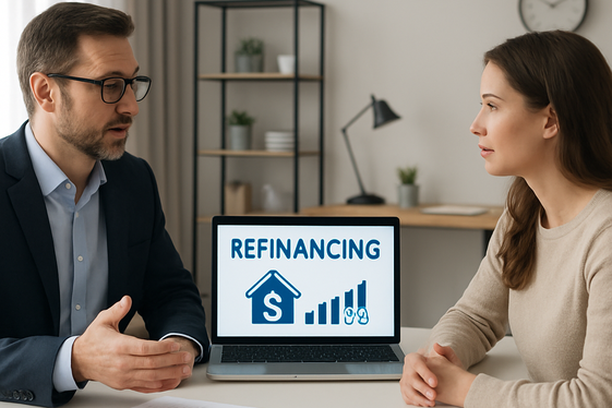 Refinance Your Mortgage for Better Terms illustration