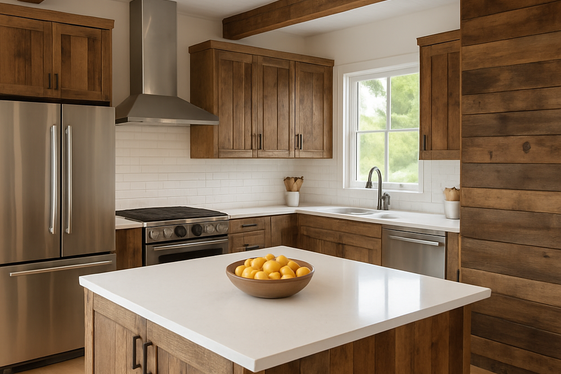 Using Reclaimed Wood for Sustainable Elegance illustration