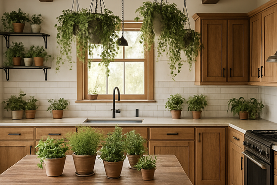 Integrating Greenery for Freshness and Vitality illustration