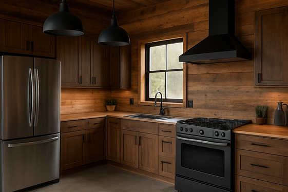 Choosing Modern Appliances with a Rustic Twist illustration