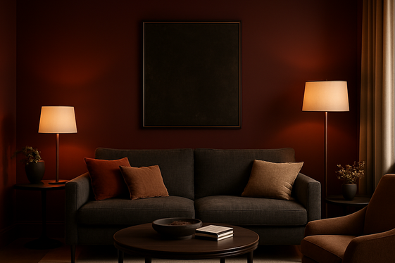 Using Matte Dark Red Paint for a Sophisticated Finish illustration