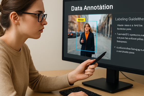 Remote Data Annotator: Training AI with Your Input illustration