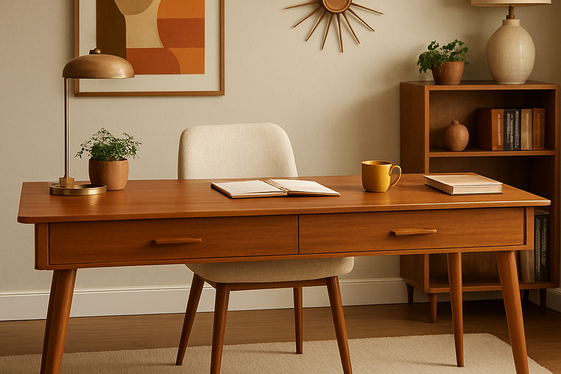 Mid-Century Modern Office Tables for Timeless Elegance illustration