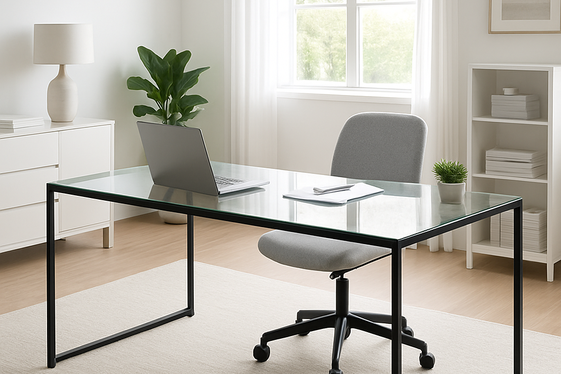 Glass Top Office Tables to Add Sophistication illustration