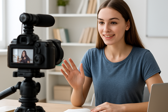 Develop an Educational YouTube Channel illustration