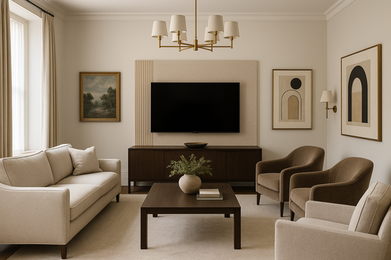 Focal Point Alternatives: When the TV Isn’t Centered illustration