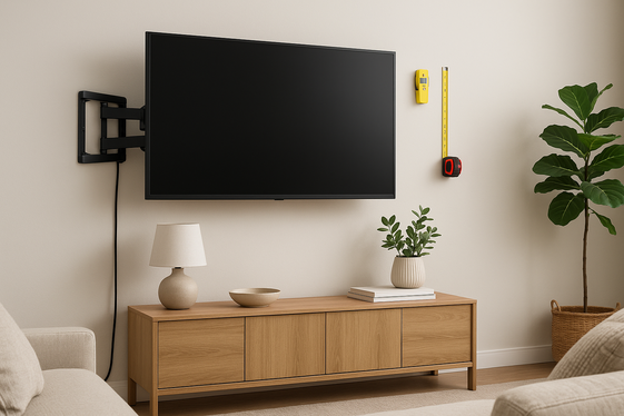 Tips for Mounting an Off Center TV Safely and Securely illustration