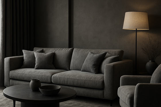 Incorporating Different Shades of Grey for Depth illustration