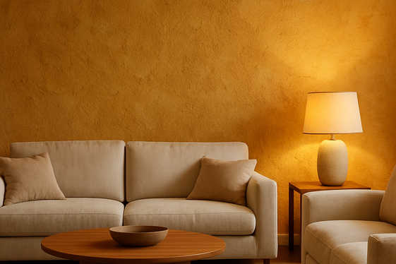 Textured Yellow Walls for Depth and Interest illustration
