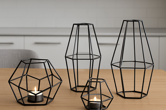Geometric Centerpieces for a Contemporary Look illustration