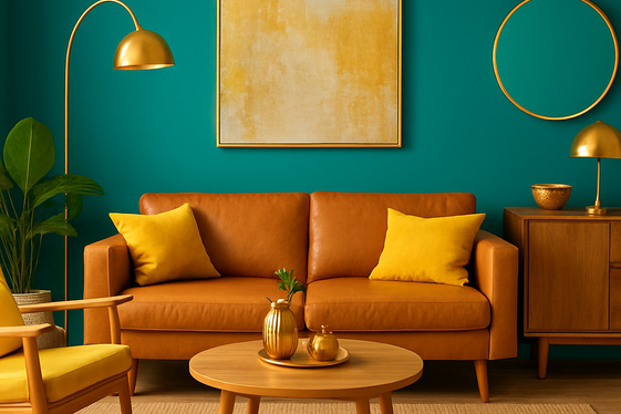 Bold Teal for a Splash of Personality illustration