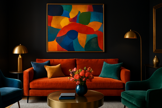 Matte Black Accent Walls for Drama and Depth illustration