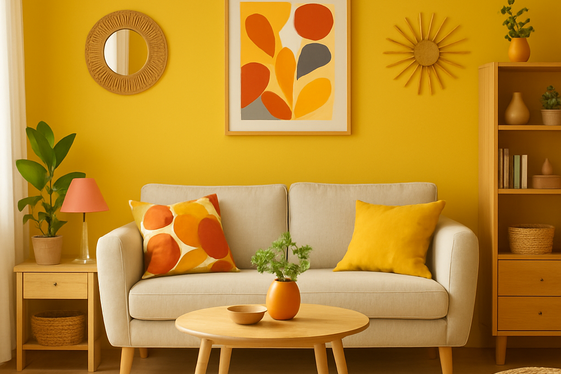 Sunny Yellow to Brighten Up Your Day illustration
